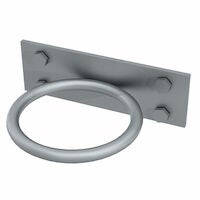 Laiturin kiinitysrengas sinkitty + ruuvit