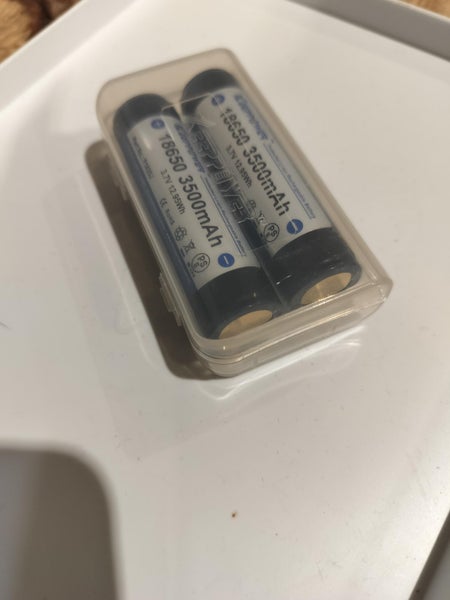 Keeppower 18650 akku 2kpl