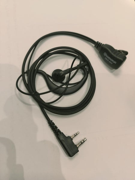 Wouxun HEO 3 C-lenkkikuuloke ja mikrofoni