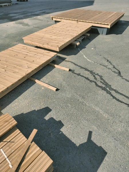 Laituri 6,9m isolla p&auml;&auml;tyosalla