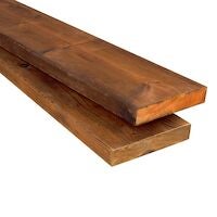 Kestopuu h&ouml;yl&auml;tty sile&auml; PEFC 28x145 ruskea