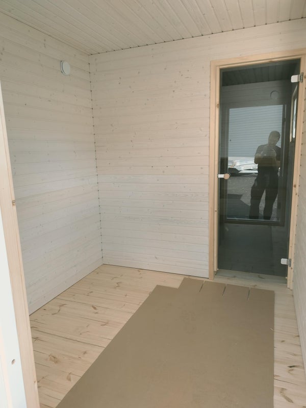 Valmis pihasauna 10,0m2  2,2x4,6m