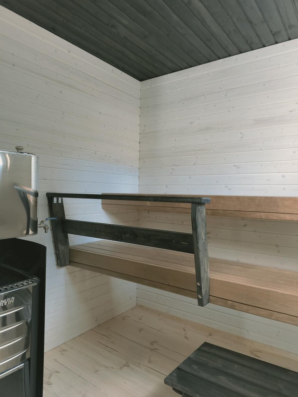 Valmis pihasauna 10,0m2  2,2x4,6m