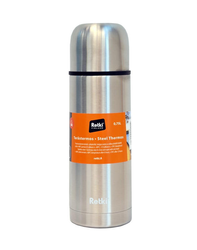 Retki Ter&auml;stermospullo 0,75 l Pikakorkki